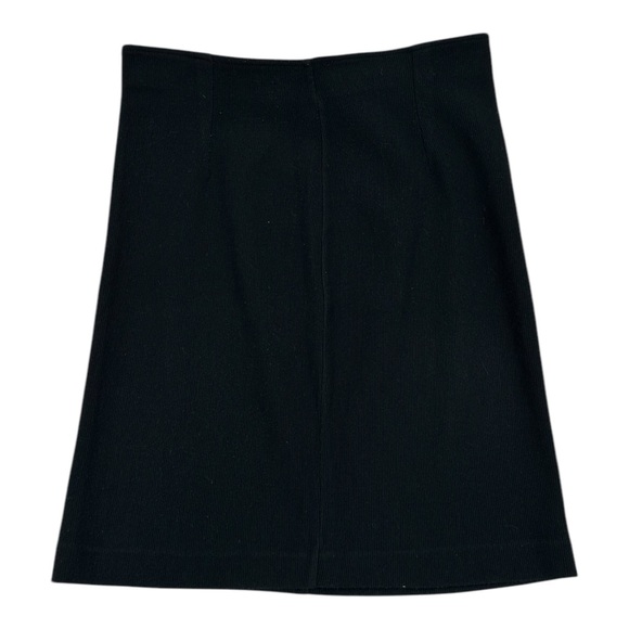St Michael Dresses & Skirts - Vintage St Michael Black Ribbed Knit Skirt Uk 16 30” waist